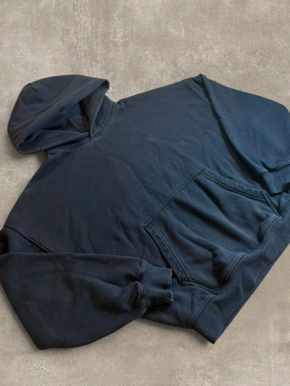 Savage X Fenty Black Logo Oversized Boxy Hoodie Sweatshirt Mens XS